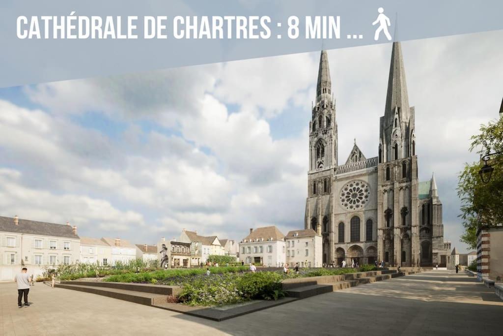 Apartament Chartres - Le Saint Pierre Zewnętrze zdjęcie